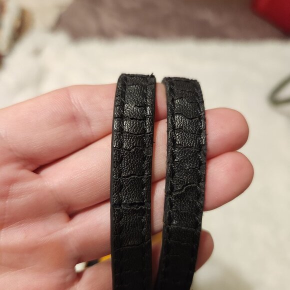 Relic Purse Leather Vintage Medium Size Elephant Trunk Up Good Luck Tribal Print - Picture 8 of 11